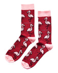 Save the Flamingos Bamboo Socks