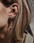Flat Ear Cuff - Silver