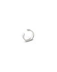 Silver Flat Ear Cuff Accessory