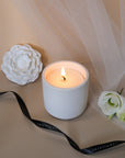 Floral Ceramic Candle