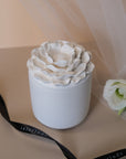 Floral Ceramic Candle