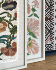 Florence Framed Embroidery Print - Medium