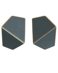 Folded Wide Earrings