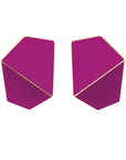 Folded Wide Earrings