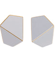 Folded Wide Earrings
