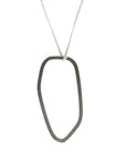 Frames Silver Pendant Necklace