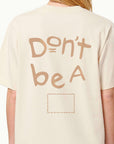 Unisex T-shirt with Off Square Logo Don't be A Square