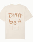 Unisex T-shirt with Off Square Logo Don't be A Square
