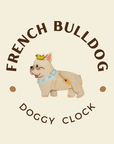 Playful Doggy Wall Clock-12