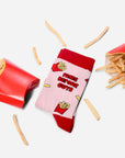 Fries Before Guys Bamboo Socks