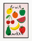 Fruit Market kids wall art print