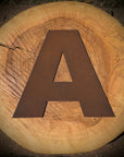 Rusty Metal Letters , Signs For The Home And Garden A–Z | Fat Font 5" Lettering