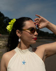 Blue Starfish Necklace