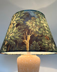 Forbidden Forest Velvet Steep Empire Lampshade | Handmade Ceiling Light Shade | UK