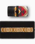 Gaucho Aztec Mini TechRoll, Black (Red/ Orange/ Black)
