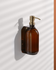 Gold Single Wall Mounted Soap Dispenser-0