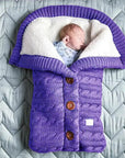 Baby Winter Warm Sleeping Bags - Cozy & Soft Knit for Infants & Toddlers by Baby Lamby at brixbailey.com