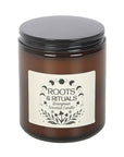 Roots & Rituals Evergreen Amber Glass Candle