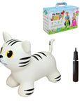 White Cat Bouncy Hopper for Toddlers