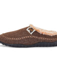 Ossa Low Women's Slipper in Chocolate and Cream