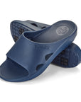 French Navy Slider Sandals for Men