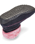Ossa High Women's Slipper Boot in Navy and Pink
