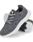 Slate Wool Blend Sneakers for Men