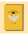 A6 Greeting Card - Who's A Smart Goose?