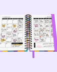 Daily Undated Spiral Spiral Journal
