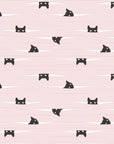 Peeping Cat Wallpaper