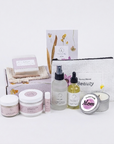 A Mother’s Day Ultimate Relaxation Spa Gift Box – All-Natural Lavender Retreat with Personalized Lid