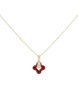 Golden Clover Necklace