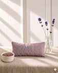 Gratitude Embroidered Linen and Lavender Eye Pillow