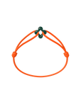 Mini Green Clover Cord Bracelet