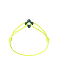 Mini Green Clover Cord Bracelet