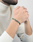 Silver Soho Diamond Cord Bracelet