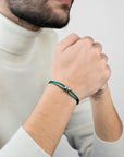 Silver Soho Cord Bracelet