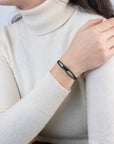 Black Soho Cord Bracelet
