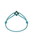 Mini Green Clover Cord Bracelet