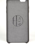 iPhone 6 Plus Case, Grey Leather
