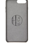 iPhone 7/8 Plus Case, Grey Leather