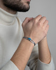 Blue Soho Cord Bracelet