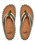 Khaki Flip Flops for Women