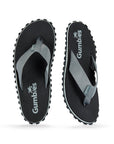 Waterproof Flip Flops for Women in Black and Grey