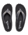 Duckbill Flip Flops Women's Black and Grey Waterproof