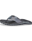 Duckbill Flip Flops Men's Black and Grey