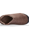 Brumby Women's Slipper Boot in Chocolate and Cream
