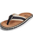 Black Flip Flops for Men
