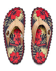 Men's Islander Flip Flops in Denim Hibiscus