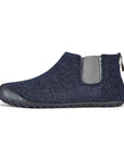 Brumby Men's Slipper Boot in Navy and Grey